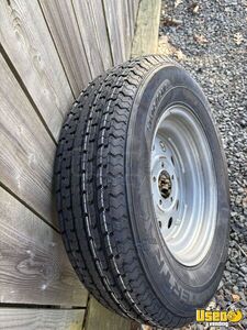 2014 White 07000 2 Axle Kitchen Food Trailer Fire Extinguisher New Jersey for Sale