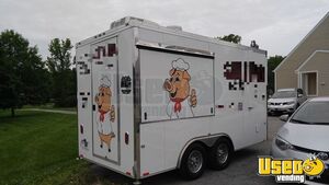 2015 14 Foot Kitchen Food Trailer Air Conditioning Virginia for Sale