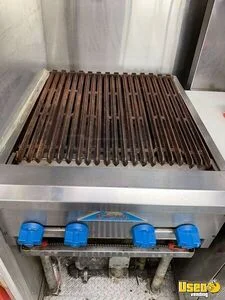2015 22x8 Custom Barbecue Food Trailer Diamond Plated Aluminum Flooring Michigan for Sale