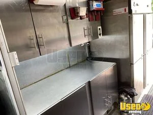 2015 22x8 Custom Barbecue Food Trailer Stainless Steel Wall Covers Michigan for Sale