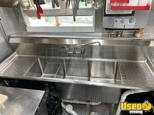 2015 22x8 Custom Barbecue Food Trailer Upright Freezer Michigan for Sale
