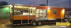 2015 30 Foot Bbq Kitchen Food Trailer Texas for Sale