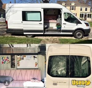 2015 350 Transit Extended High Roof Other Mobile Business Exterior Lighting Ohio Gas Engine for Sale