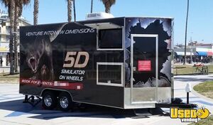 2015 5d Simulator Party Trailer Party / Gaming Trailer Air Conditioning California for Sale