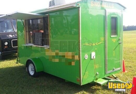 2015 6x12 Green Snowball Trailer Georgia for Sale