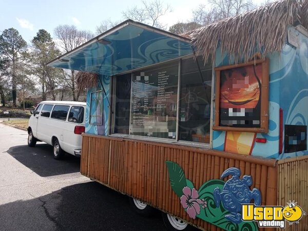 2015 7' X 16' Shaved Ice Concession Trailer Snowball Trailer Georgia for Sale