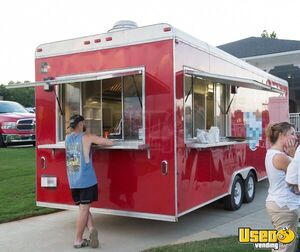 2015 8.5x24ta Food Concession Trailer Kitchen Food Trailer Georgia for Sale