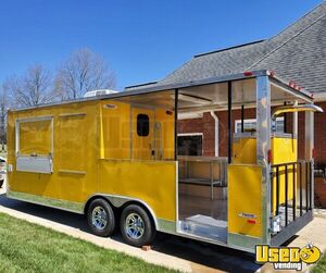 2015 Barbecue Concession Trailer Barbecue Food Trailer Air Conditioning Tennessee for Sale