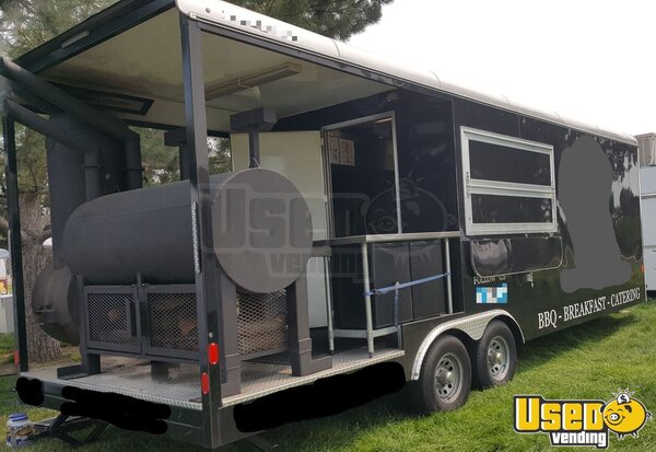 2015 Barbecue Concession Trailer Barbecue Food Trailer Idaho for Sale