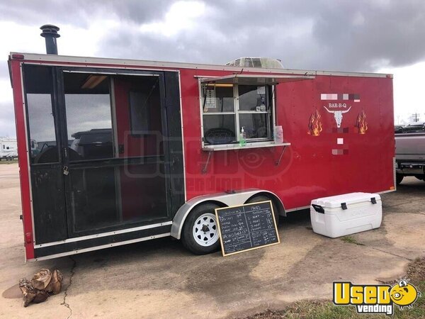 2015 Barbecue Food Trailer Barbecue Food Trailer Texas for Sale