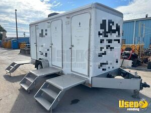 2015 Bathroom Trailer Restroom / Bathroom Trailer Gray Water Tank Oklahoma for Sale