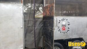 2015 Bbq Concession Trailer Barbecue Food Trailer Prep Station Cooler South Carolina for Sale