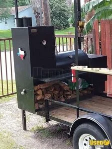2015 Bbq Pit Trailer Barbecue Food Trailer Electrical Outlets Texas for Sale