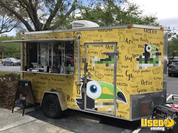 2015 Beverage - Coffee Trailer Insulated Walls Florida for Sale