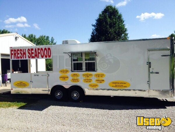 2015 Cajun Cargo Barbecue Food Trailer Tennessee for Sale