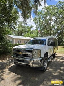2015 Canteen Truck Lunch Serving Food Truck Warming Cabinet Florida Gas Engine for Sale