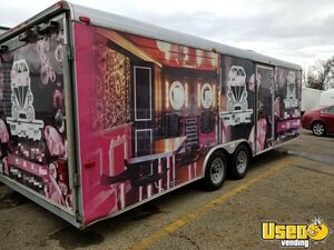 2015 Cargo Craft Enclosed Trailer Mobile Hair & Nail Salon Truck Generator Ohio for Sale