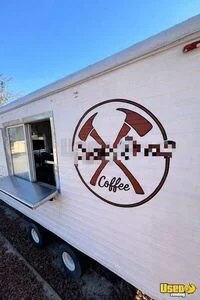 2015 Coffee Trailer Beverage - Coffee Trailer Concession Window North Carolina for Sale