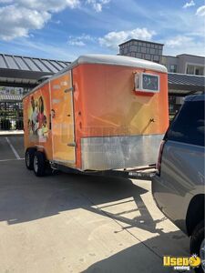 2015 Concession Trailer Kitchen Food Trailer Cabinets Texas for Sale