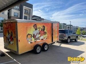 2015 Concession Trailer Kitchen Food Trailer Concession Window Texas for Sale