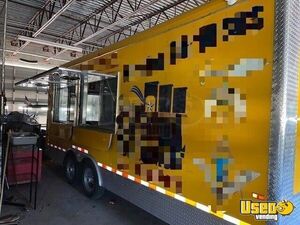 2015 Concessions Trailer Kitchen Food Trailer Air Conditioning Texas for Sale