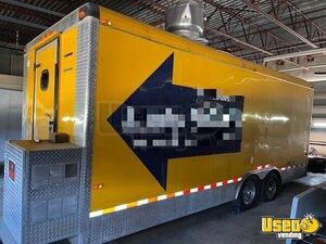 2015 Concessions Trailer Kitchen Food Trailer Cabinets Texas for Sale