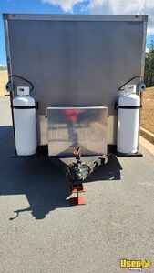 2015 Custom Kitchen Food Trailer Diamond Plated Aluminum Flooring Georgia for Sale