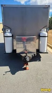 2015 Custom Kitchen Food Trailer Diamond Plated Aluminum Flooring Georgia for Sale