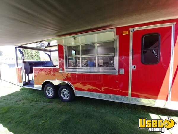 2015 Cw8 Barbecue Concession Trailer Barbecue Food Trailer New Mexico for Sale