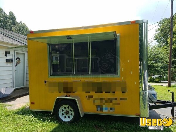 2015 Diamond Kitchen Food Trailer Prep Station Cooler North Carolina for Sale