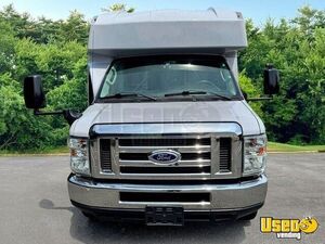 2015 E-450 Turtletop Non-cdl Wheelchair Bus Shuttle Bus Exterior Lighting New York Gas Engine for Sale
