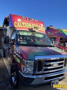 2015 E350 Ice Cream Truck Ice Cream Truck Diamond Plated Aluminum Flooring Texas Gas Engine for Sale