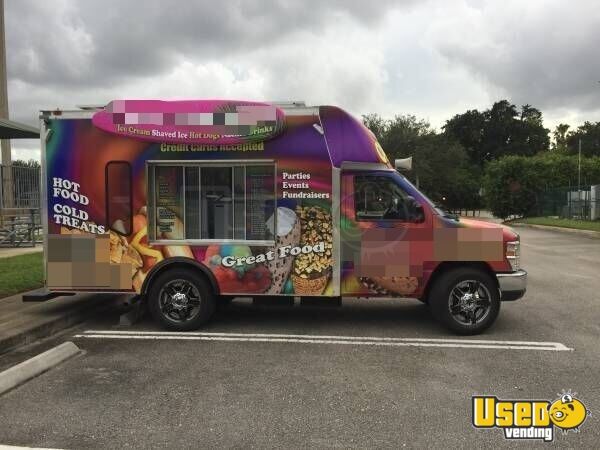 2015 E350 Ice Cream Truck Ice Cream Truck Texas Gas Engine for Sale