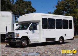 2015 E350 Shuttle Bus Florida Gas Engine for Sale