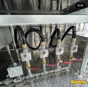 2015 E450 All-purpose Food Truck Diamond Plated Aluminum Flooring Florida Gas Engine for Sale