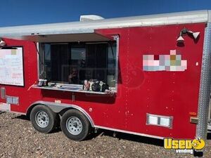 2015 Expedition 85162 Kitchen Food Trailer Diamond Plated Aluminum Flooring Arizona for Sale