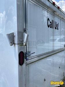 2015 Food Concession Trailer Concession Trailer Stainless Steel Wall Covers North Carolina for Sale