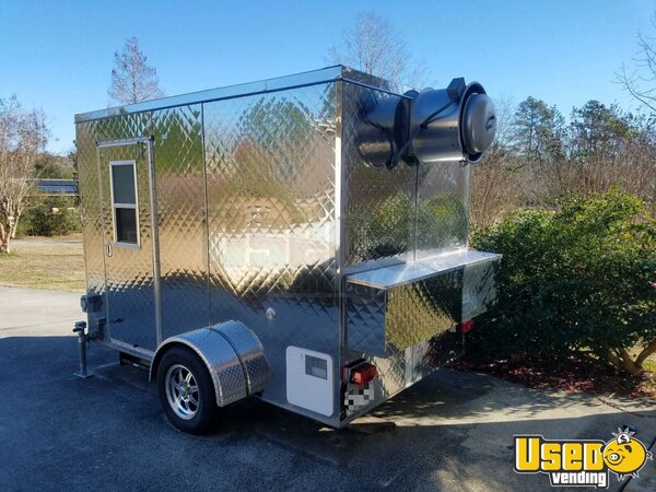 2015 Food Concession Trailer Kitchen Food Trailer Reach-in Upright Cooler North Carolina for Sale