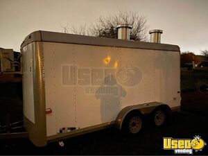 2015 Food Trailer Kitchen Food Trailer Air Conditioning Texas for Sale