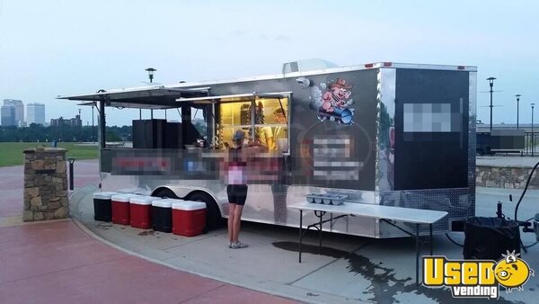 2015 Freedom Barbecue Food Trailer Oklahoma for Sale