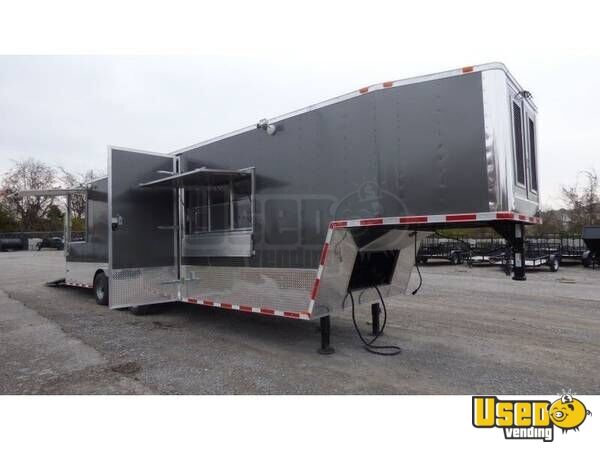2015 Freedom Kitchen Food Trailer Removable Trailer Hitch Texas for Sale