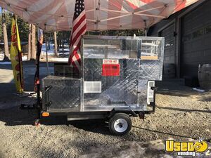 2015 Hotdog/barbecue Cart Open Bbq Smoker Trailer Fire Extinguisher Washington for Sale