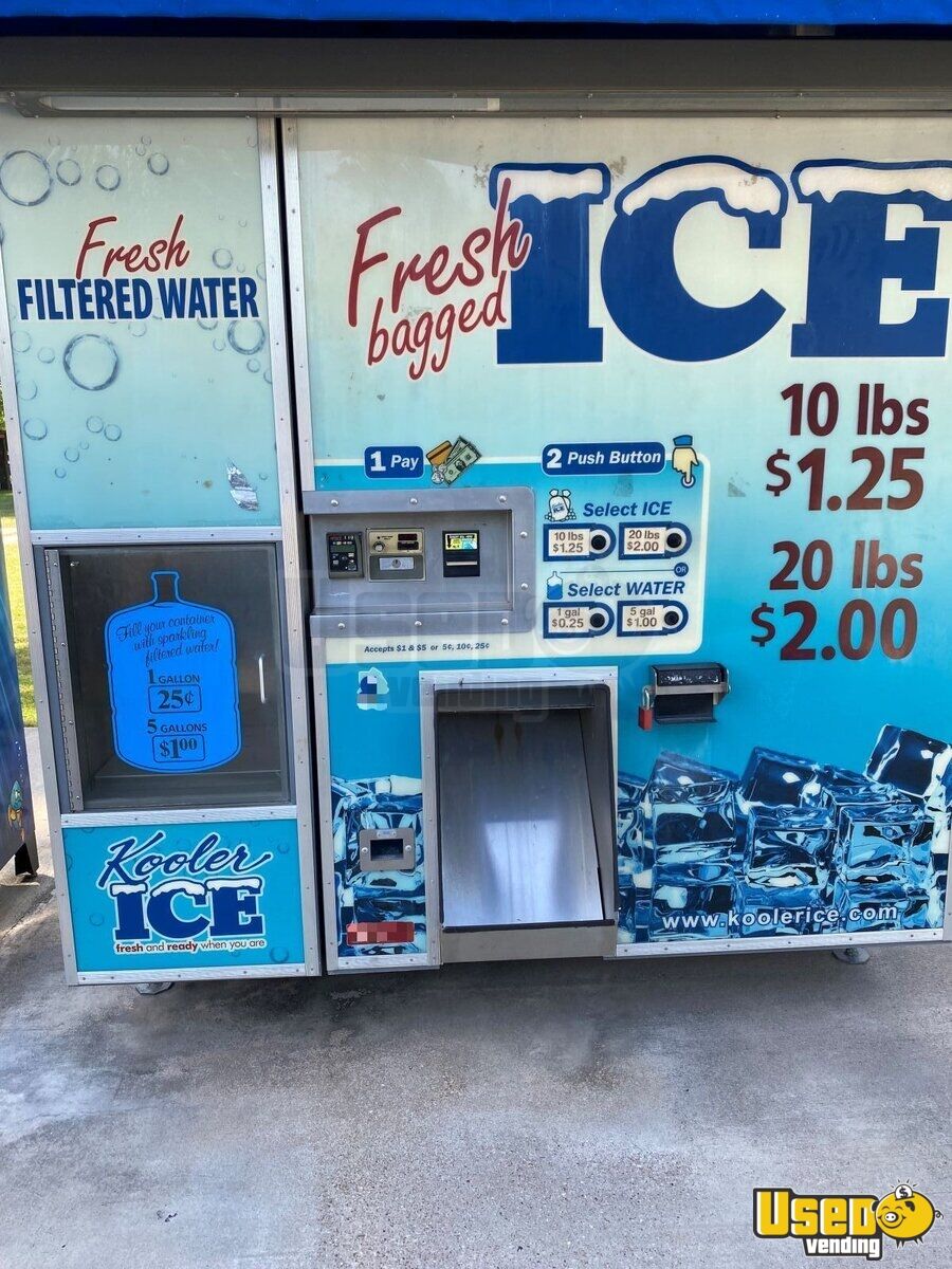 Bagged Ice Vending Machines IM 2500 Bag Ice Machine with Filtered