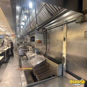 2015 Kitchen Trailer 52' Concession Trailer Stainless Steel Wall Covers Florida for Sale