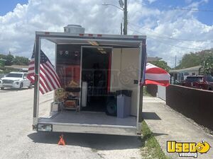 2015 Kitchen Trailer Kitchen Food Trailer Exterior Customer Counter Florida for Sale