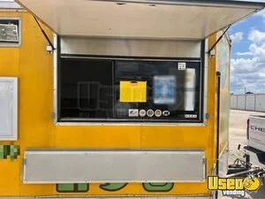 2015 Kitchen Trailer Kitchen Food Trailer Exterior Customer Counter Texas for Sale