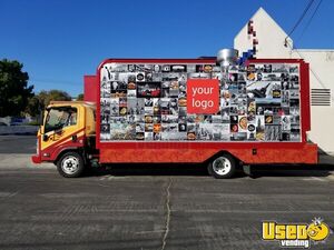 2015 Nqr Diesel Food Truck All-purpose Food Truck Upright Freezer California Diesel Engine for Sale