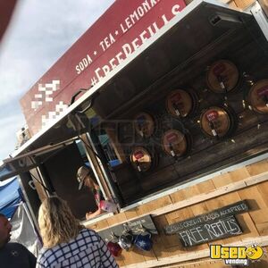 2015 Old Fashion Soda Concession Trailer Beverage - Coffee Trailer Concession Window Texas for Sale