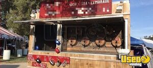 2015 Old Fashion Soda Concession Trailer Beverage - Coffee Trailer Stainless Steel Wall Covers Texas for Sale