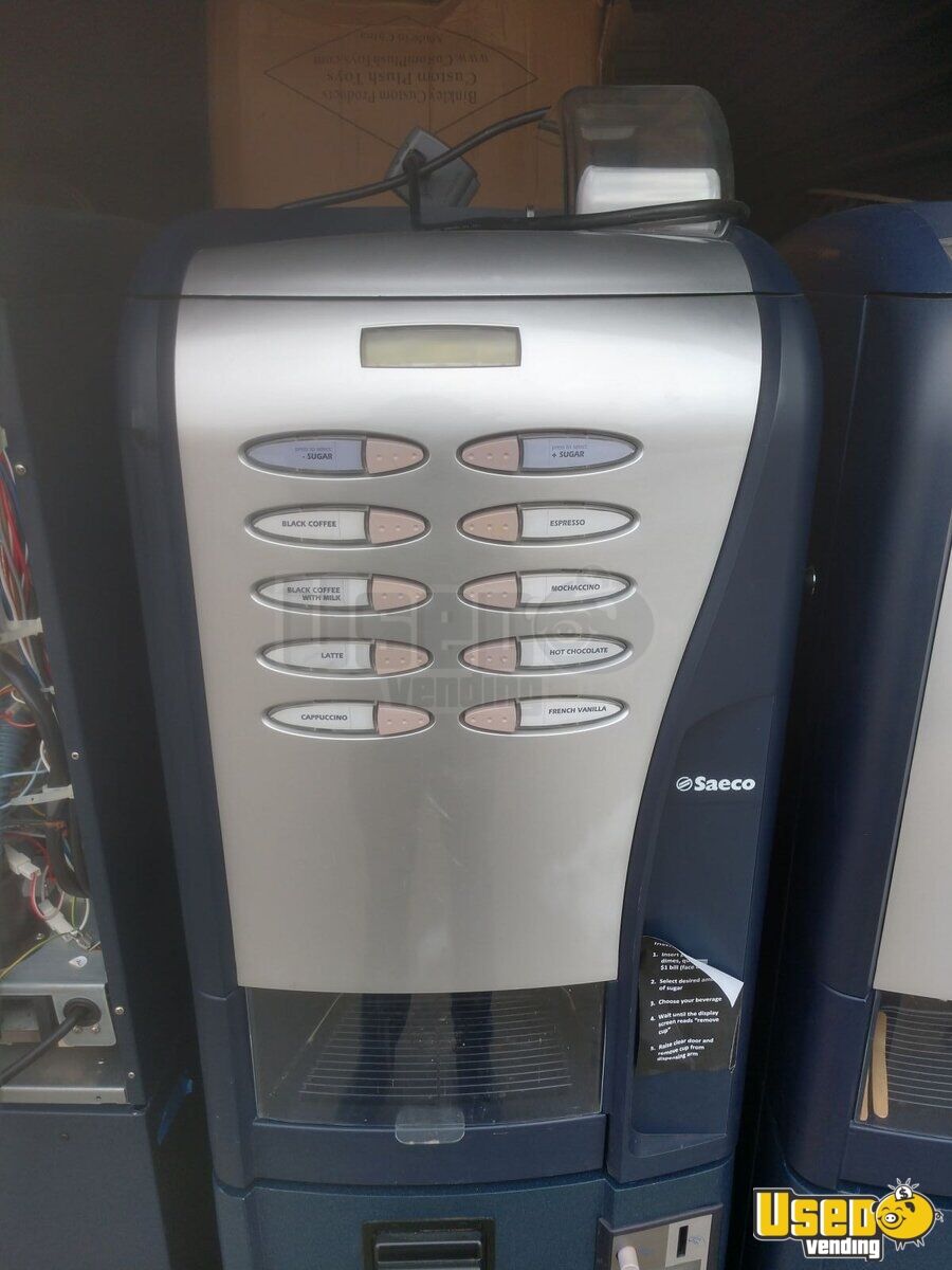 Used 4 Saeco Commercial Coffee Machines 8 Select Coffee